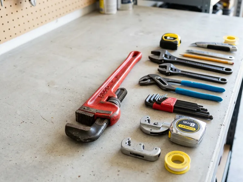 Professional plumbers in Holland, TX equipped with top-tier tools for residential and commercial plumbing services.